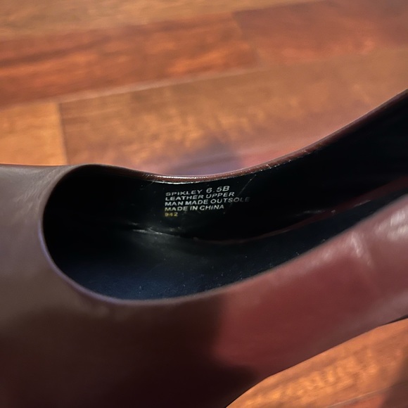 Steve Madden burgundy plum pumps - Picture 3 of 4